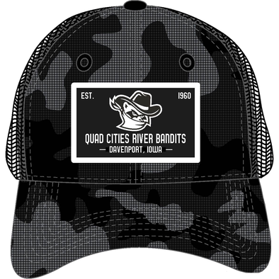 Bimm Ridder Fletcher Black Camo Trucker Hat