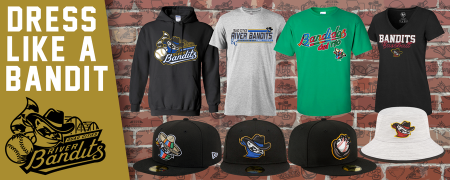 Official Midwest League Baseball Quad Cities River Bandits 22 The Quad City  Times Shirt, hoodie, sweater, long sleeve and tank top
